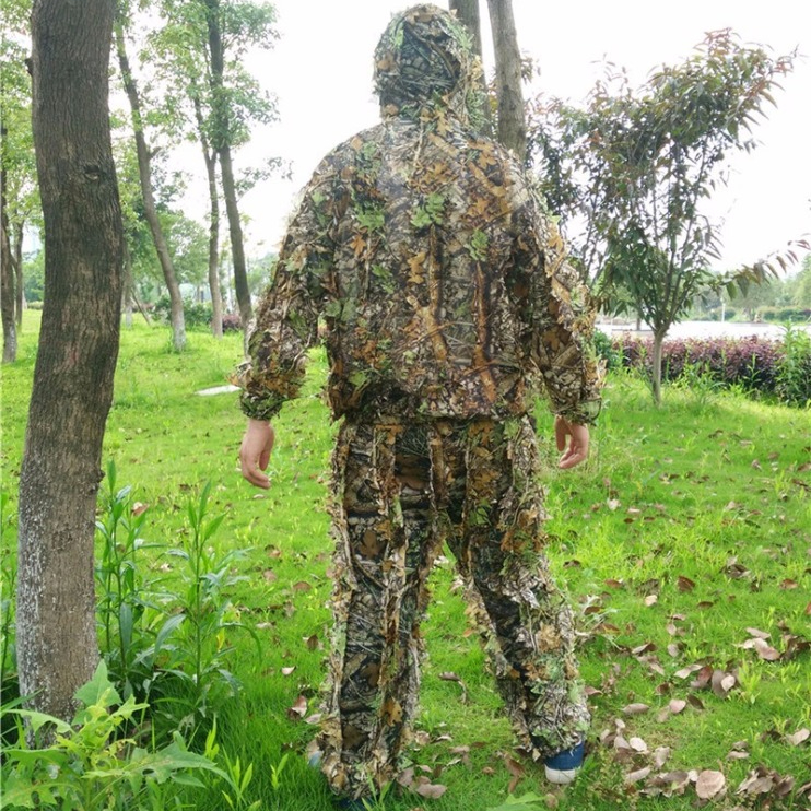Yowie camo Ghillie Suits laisse un costume caché camouflage aveugle pour la chasse