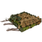 Filet de filet de camouflage militaire anti-radar thermique IR vert multispectral