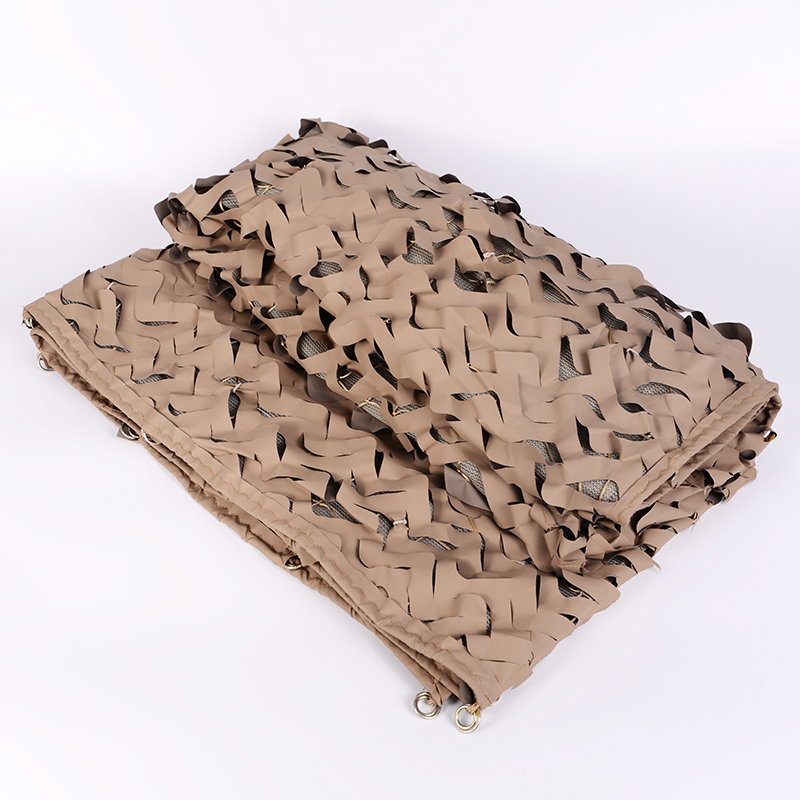 Tissu net de camouflage militaire du désert triple couche par filet de camouflage d'armée pour le tir de chasse