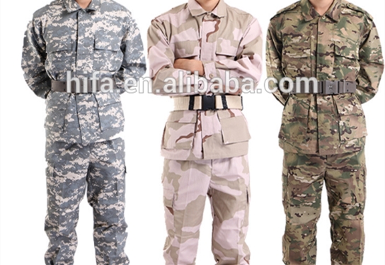 Costume de l'armée BDU uniforme militaire