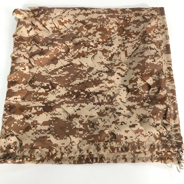 Filet de maille de camouflage de sable de l'armée en gros filet de camouflage du désert étanche 6 m * 6 m